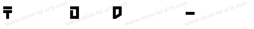 Tundra Offc Demibold字体转换
